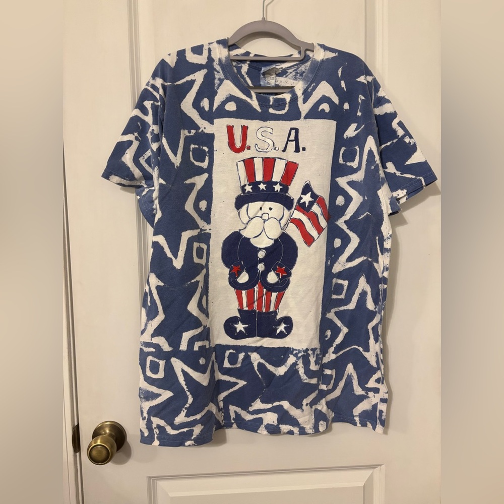 Gildan Patriotic Blue Women’s Tee